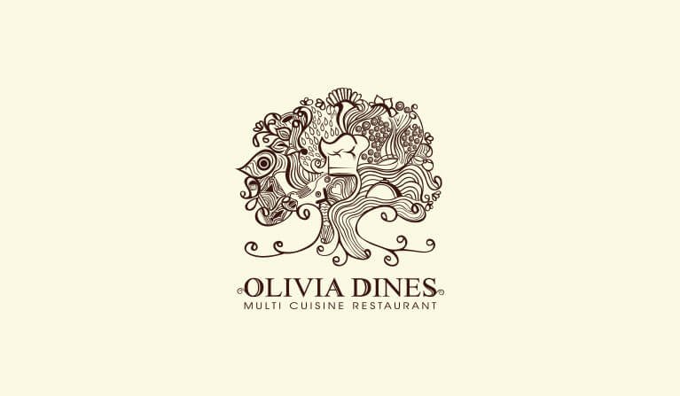 olivia dines branding